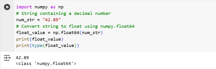 convert string to float in python (python string to float)