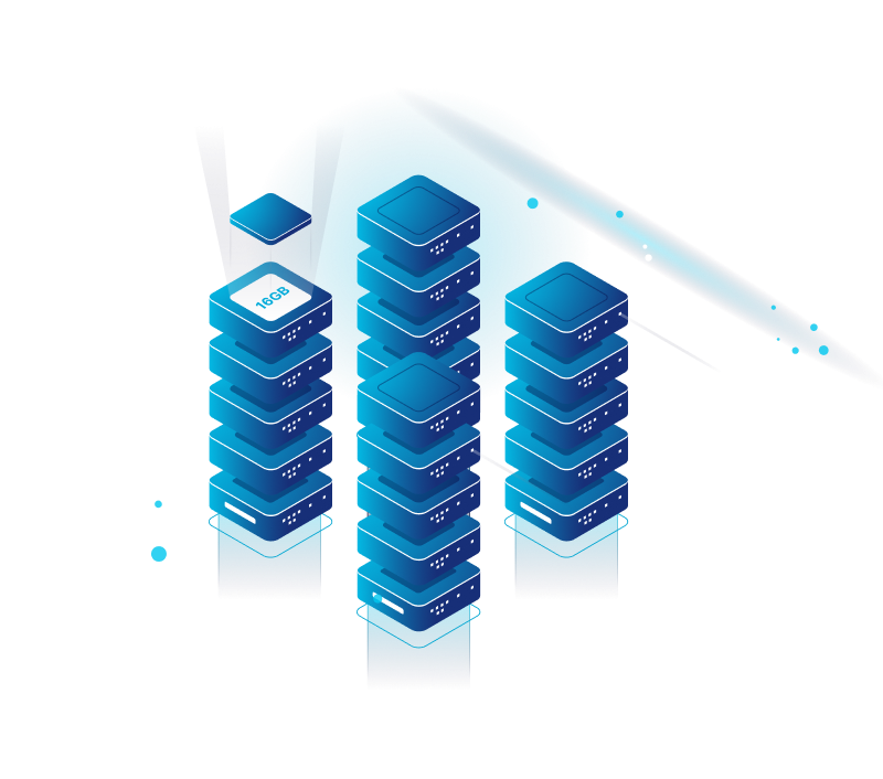 Dedicated Servers equipped with 16GB RAM